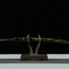 Blütenmond - Handgeschmiedetes Katana aus Damaskusstahl