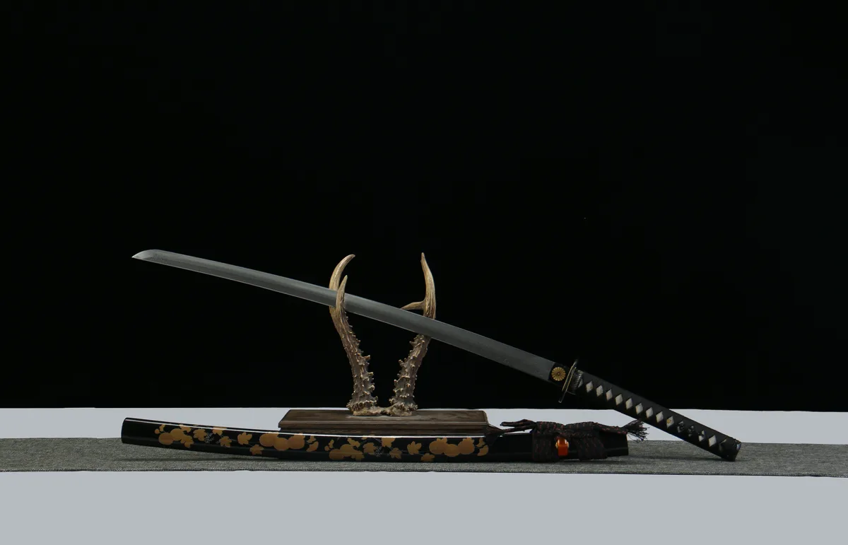 Blütenmond - Handgeschmiedetes Katana aus Damaskusstahl - Image 2