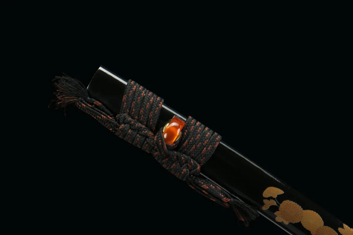 Blütenmond - Handgeschmiedetes Katana aus Damaskusstahl - Image 3