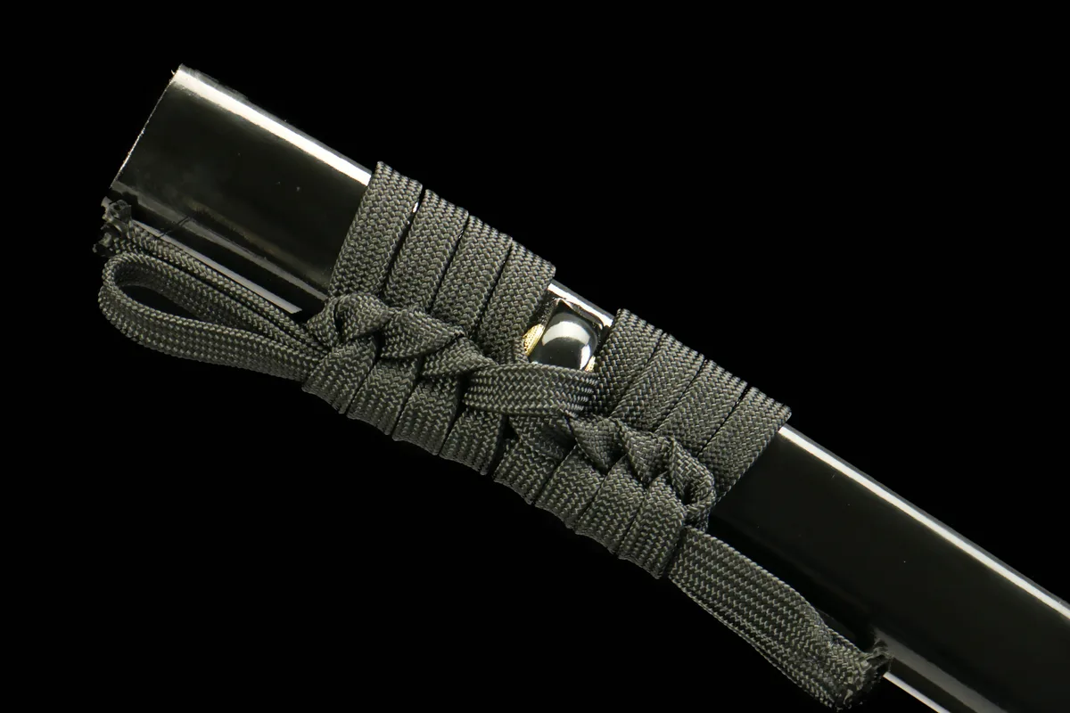 Drachenbernstein - Handgeschmiedetes Katana aus Damaskusstahl - Image 5