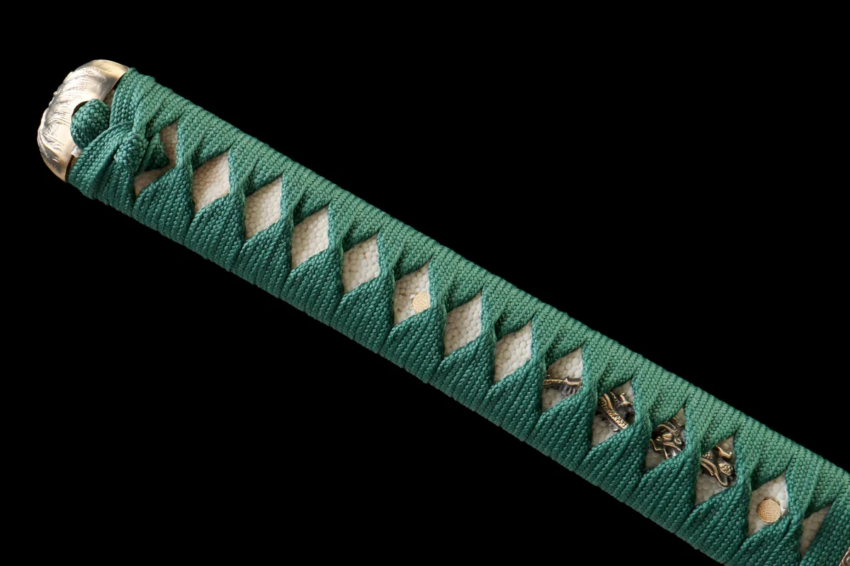 Dunkle Glut - Handgeschmiedetes Katana aus Damaskusstahl - Image 8