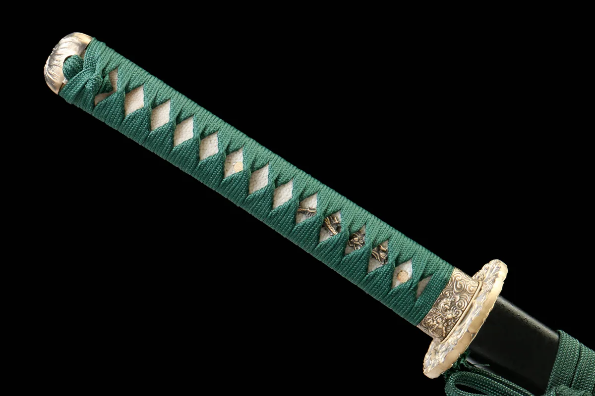 Dunkle Glut - Handgeschmiedetes Katana aus Damaskusstahl - Image 10
