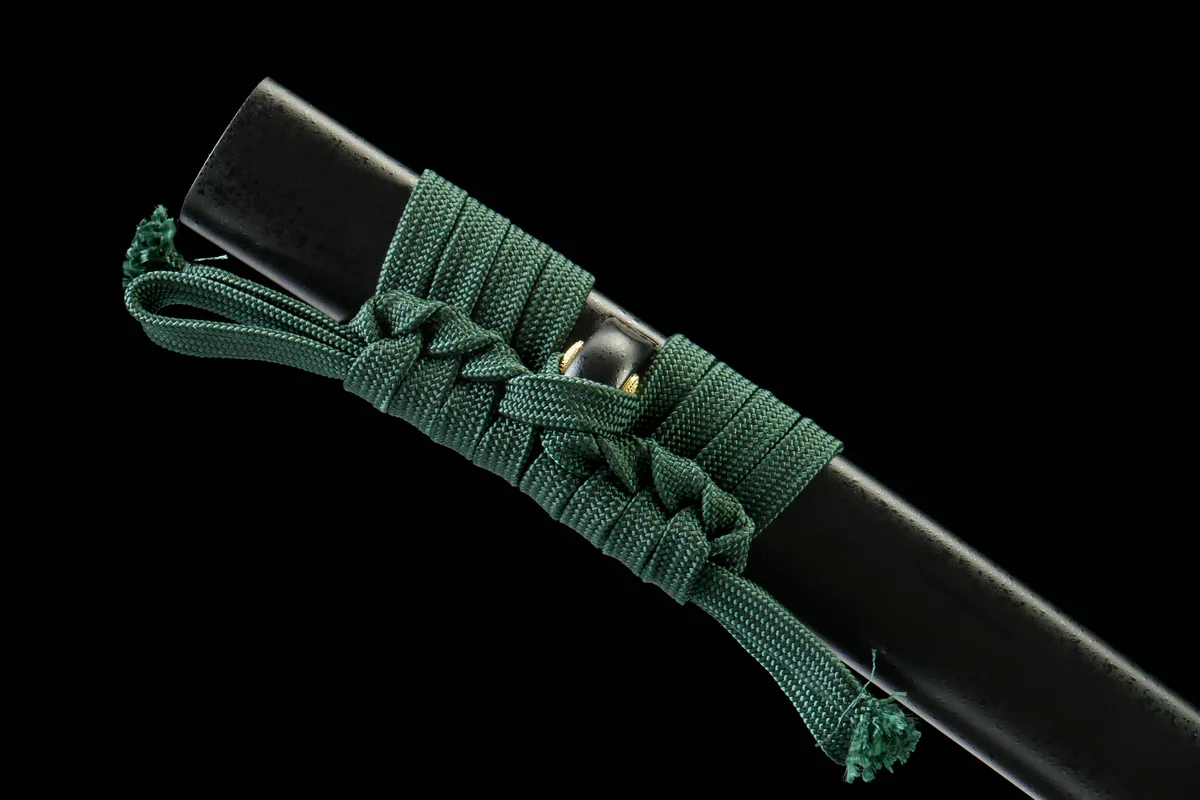 Dunkle Glut - Handgeschmiedetes Katana aus Damaskusstahl - Image 14