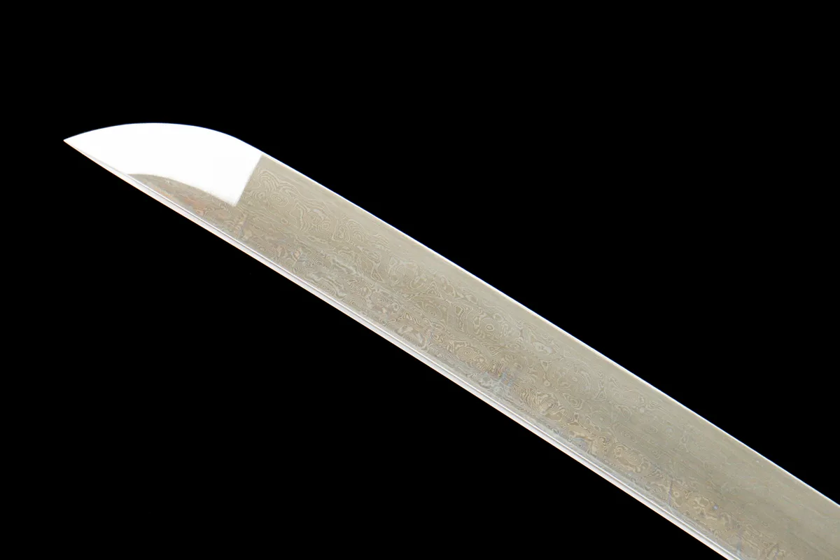 Dunkle Glut - Handgeschmiedetes Katana aus Damaskusstahl - Image 9