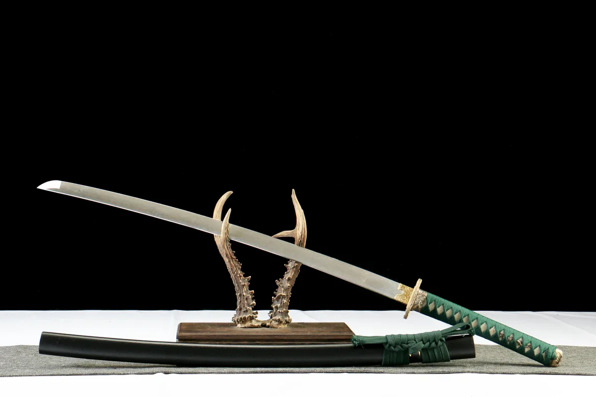 Dunkle Glut - Handgeschmiedetes Katana aus Damaskusstahl - Image 7