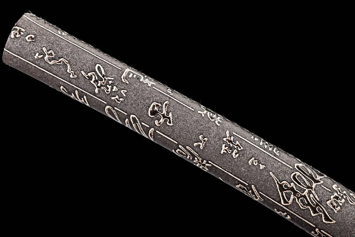Dunkler Goldschatten-Brecher - Handgeschmiedetes Katana aus Damaskusstahl - Image 9