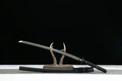 Dunkles Firmament - Handgeschmiedetes Katana aus Damaskusstahl