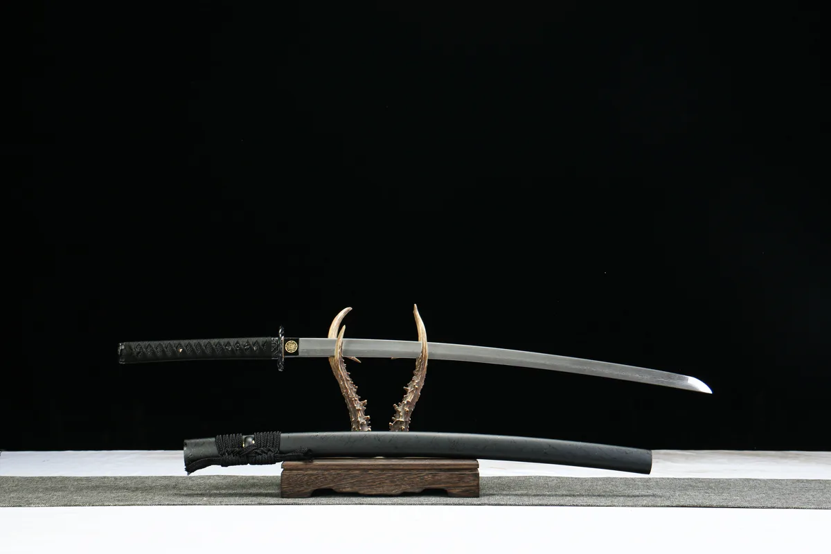 Dunkles Firmament - Handgeschmiedetes Katana aus Damaskusstahl - Image 4