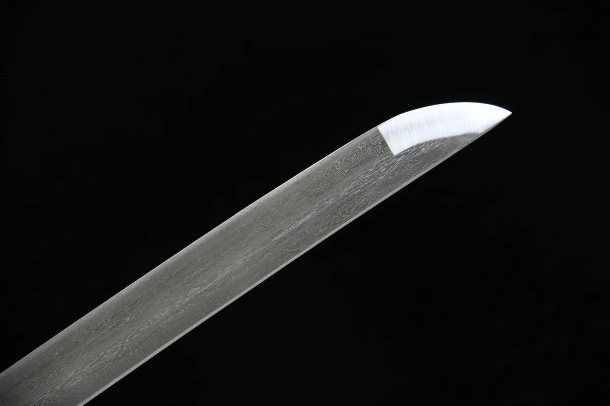 Dunkles Firmament - Handgeschmiedetes Katana aus Damaskusstahl - Image 5