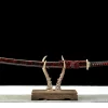 Fegefeuer-Ader - Handgeschmiedetes Katana aus Damaskusstahl
