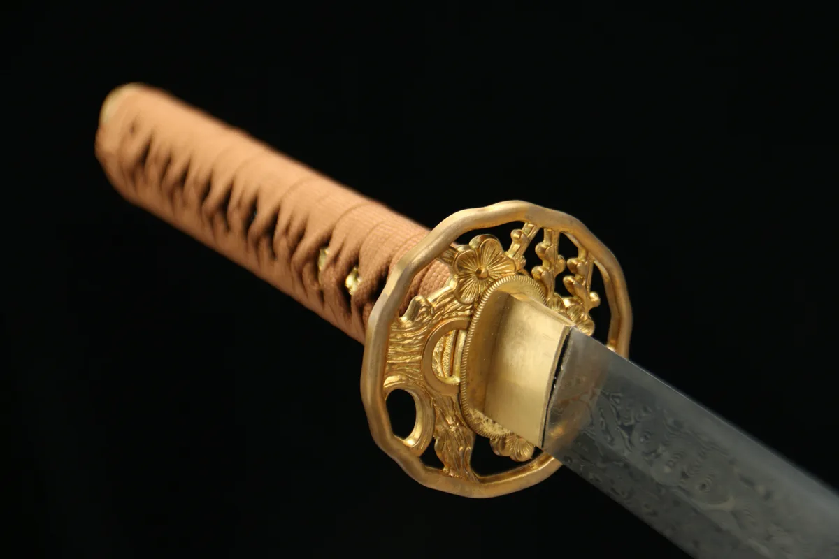 Flammenschneide - Handgeschmiedetes Katana aus Damaskusstahl - Image 8
