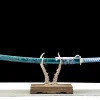 Gefallener Stern - Handgeschmiedetes Katana aus Damaskusstahl