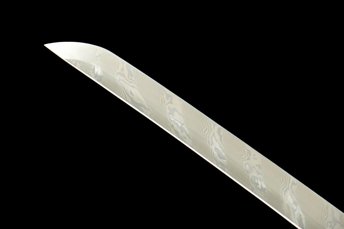 Gefallener Stern - Handgeschmiedetes Katana aus Damaskusstahl - Image 9