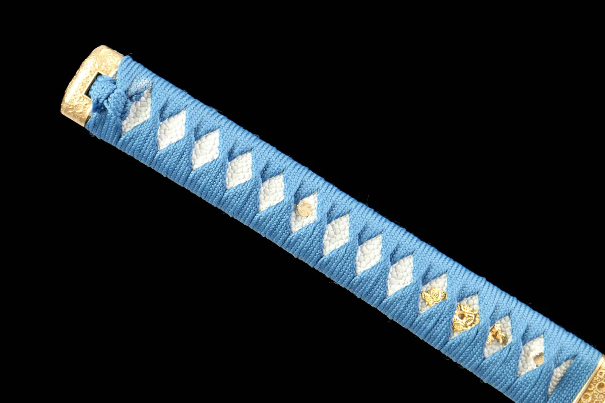 Gefallener Stern - Handgeschmiedetes Katana aus Damaskusstahl - Image 3