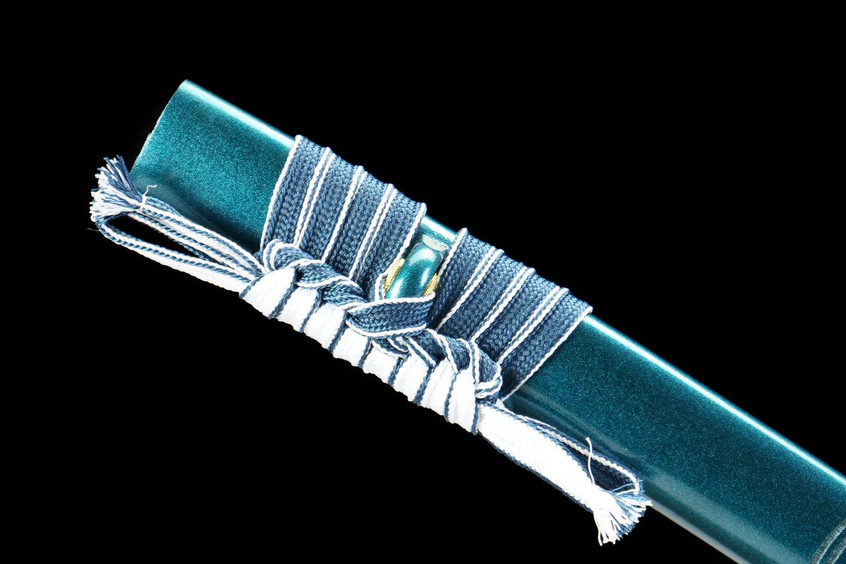 Gefallener Stern - Handgeschmiedetes Katana aus Damaskusstahl - Image 4