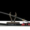 Karmesinwind - Handgeschmiedetes Katana aus Damaskusstahl