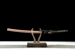 Alternative view of Kirschblüten-Schatten - Handgeschmiedetes Katana aus Damaskusstahl