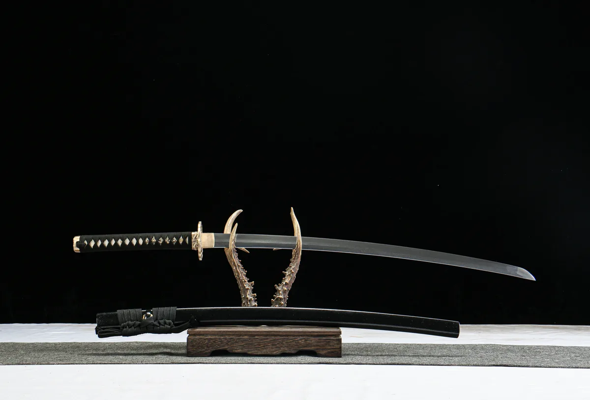 Nachtklinge - Handgeschmiedetes Katana aus Damaskusstahl - Image 2