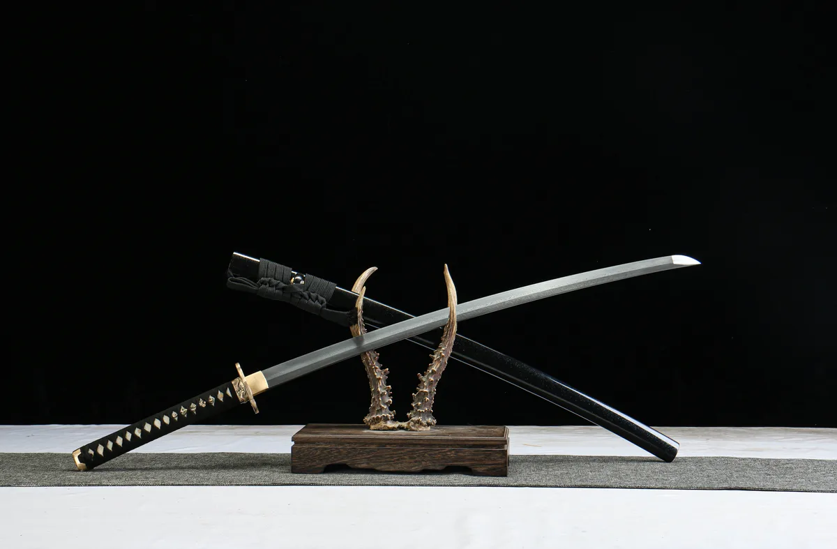 Nachtklinge - Handgeschmiedetes Katana aus Damaskusstahl - Image 4