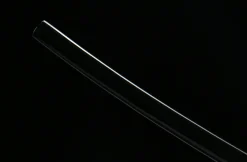Alternative view of Schwarze Feder - Handgeschmiedetes Katana aus Damaskusstahl