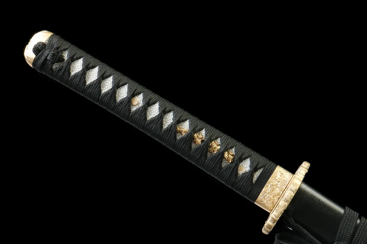 Tintendrache - Handgeschmiedetes Katana aus Damaskusstahl - Image 3