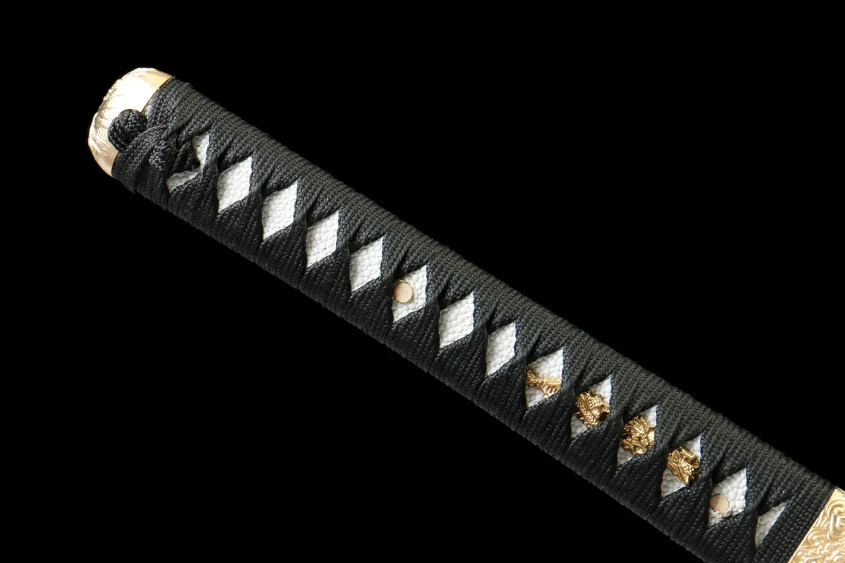 Tintendrache - Handgeschmiedetes Katana aus Damaskusstahl - Image 8