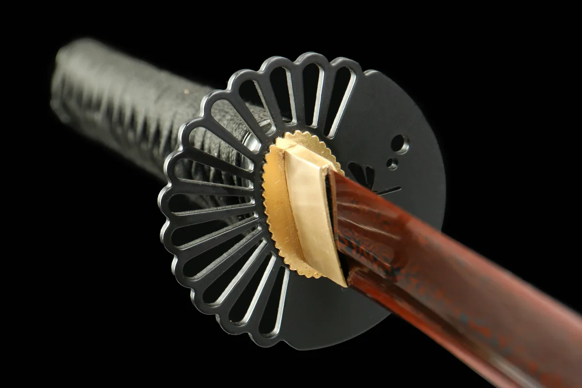 Tsukuyomi - Handgeschmiedetes Katana aus Damaskusstahl - Image 7