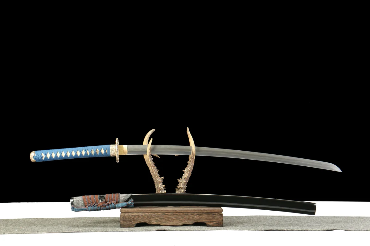 Azurblaue Leere - Handgeschmiedetes Katana aus Handgeschmiedeter Spezialstahl - Image 2