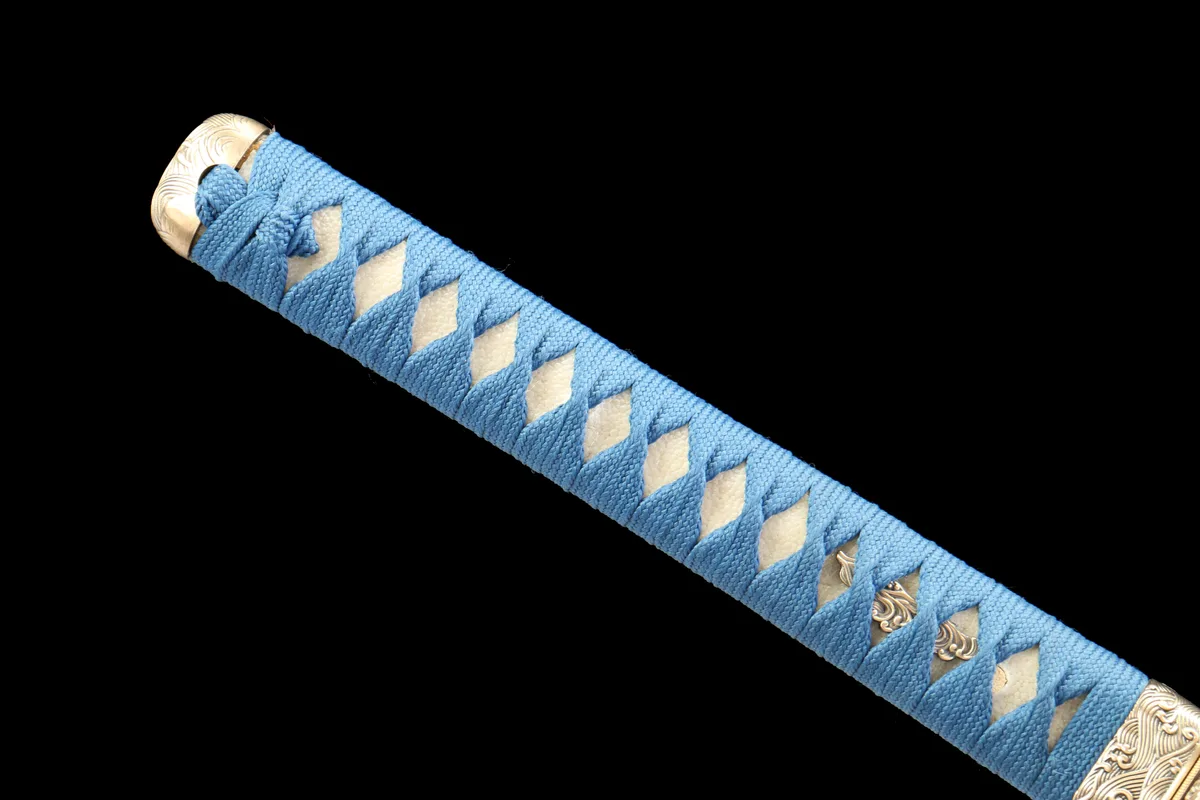 Azurblaue Leere - Handgeschmiedetes Katana aus Handgeschmiedeter Spezialstahl - Image 3