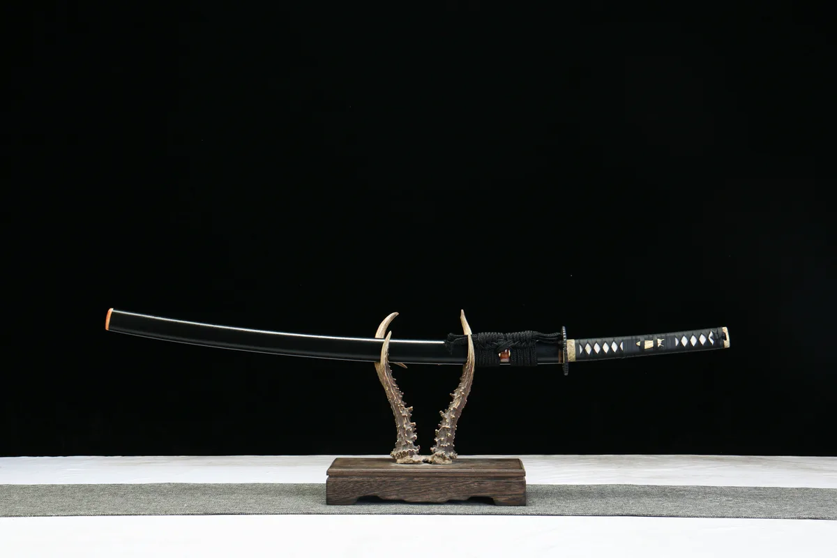 Himmelsjade - Handgeschmiedetes Katana aus Handgeschmiedeter Spezialstahl