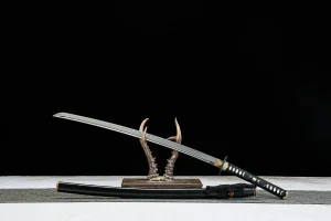 Alternative view of Himmelsjade - Handgeschmiedetes Katana aus Handgeschmiedeter Spezialstahl