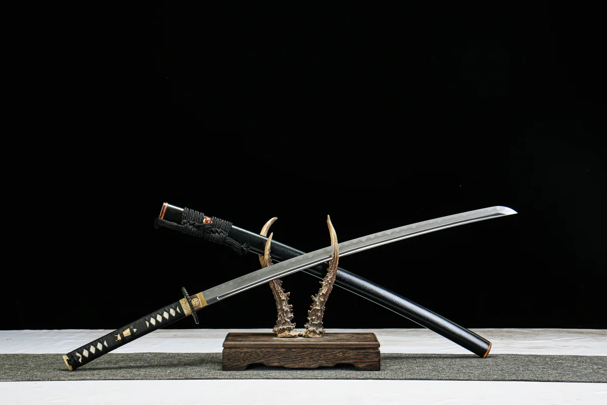 Himmelsjade - Handgeschmiedetes Katana aus Handgeschmiedeter Spezialstahl - Image 6