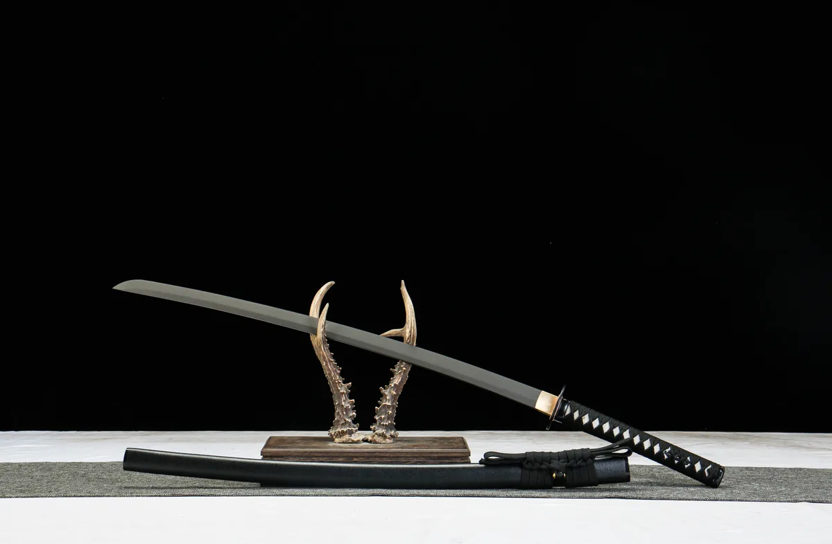 Dunkles Phantom - Handgeschmiedetes Katana aus High Carbon Steel - Image 2
