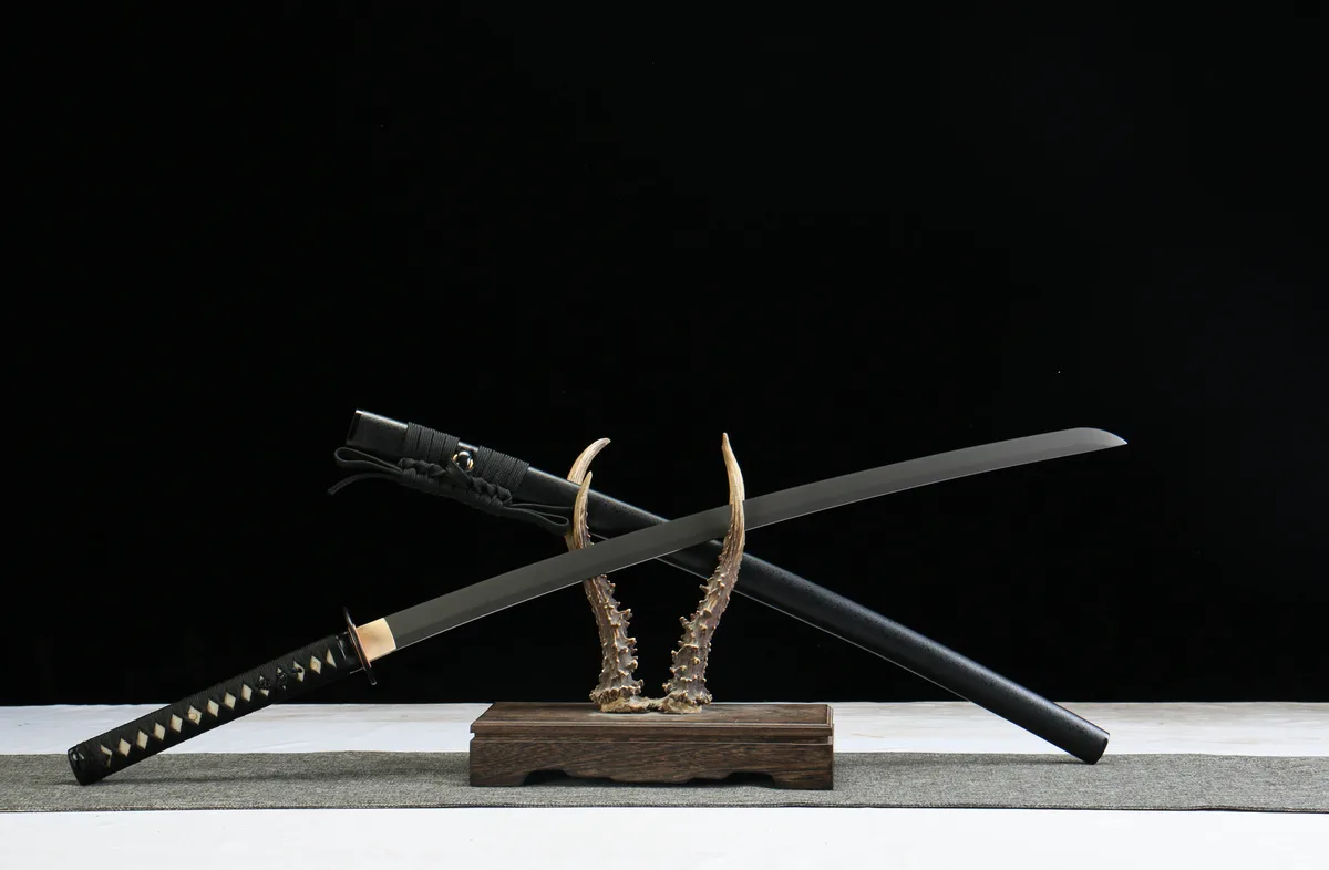 Dunkles Phantom - Handgeschmiedetes Katana aus High Carbon Steel - Image 7