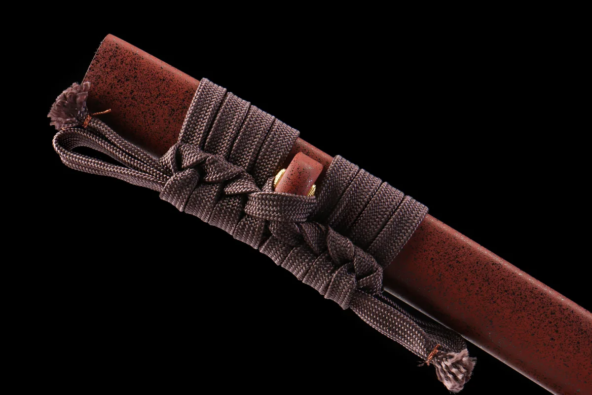 Karmesinrote Goldkante - Handgeschmiedetes Katana aus High Carbon Steel - Image 2