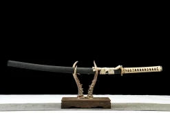 Dunkle Passage - Handgeschmiedetes Katana aus Premium Damaskusstahl