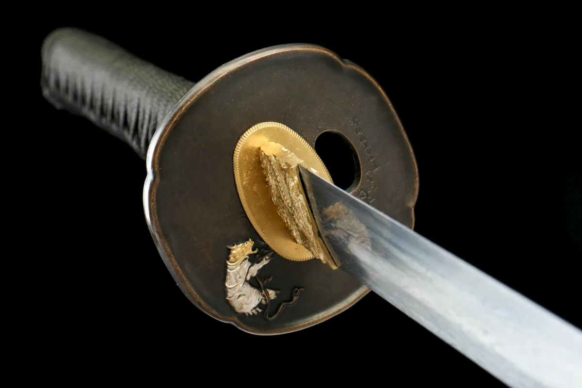 Klinge des Jägers - Handgeschmiedetes Katana aus Premium Damaskusstahl