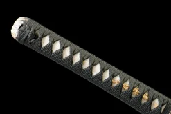 Alternative view of Klinge des Jägers - Handgeschmiedetes Katana aus Premium Damaskusstahl