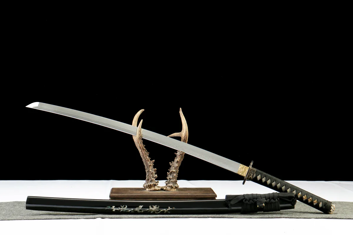 Klinge des Jägers - Handgeschmiedetes Katana aus Premium Damaskusstahl - Image 15