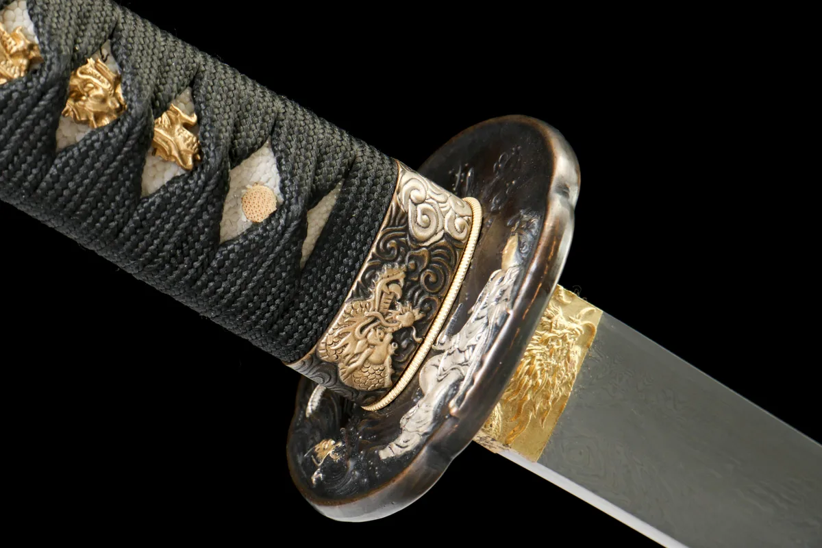 Klinge des Jägers - Handgeschmiedetes Katana aus Premium Damaskusstahl - Image 7