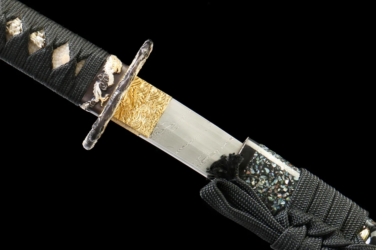Nachtstahl - Handgeschmiedetes Katana aus Premium Damaskusstahl - Image 8