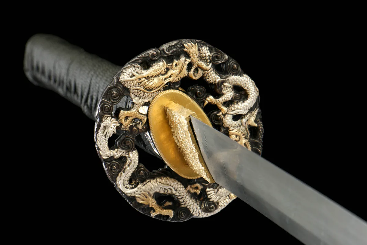 Nachtstahl - Handgeschmiedetes Katana aus Premium Damaskusstahl - Image 14
