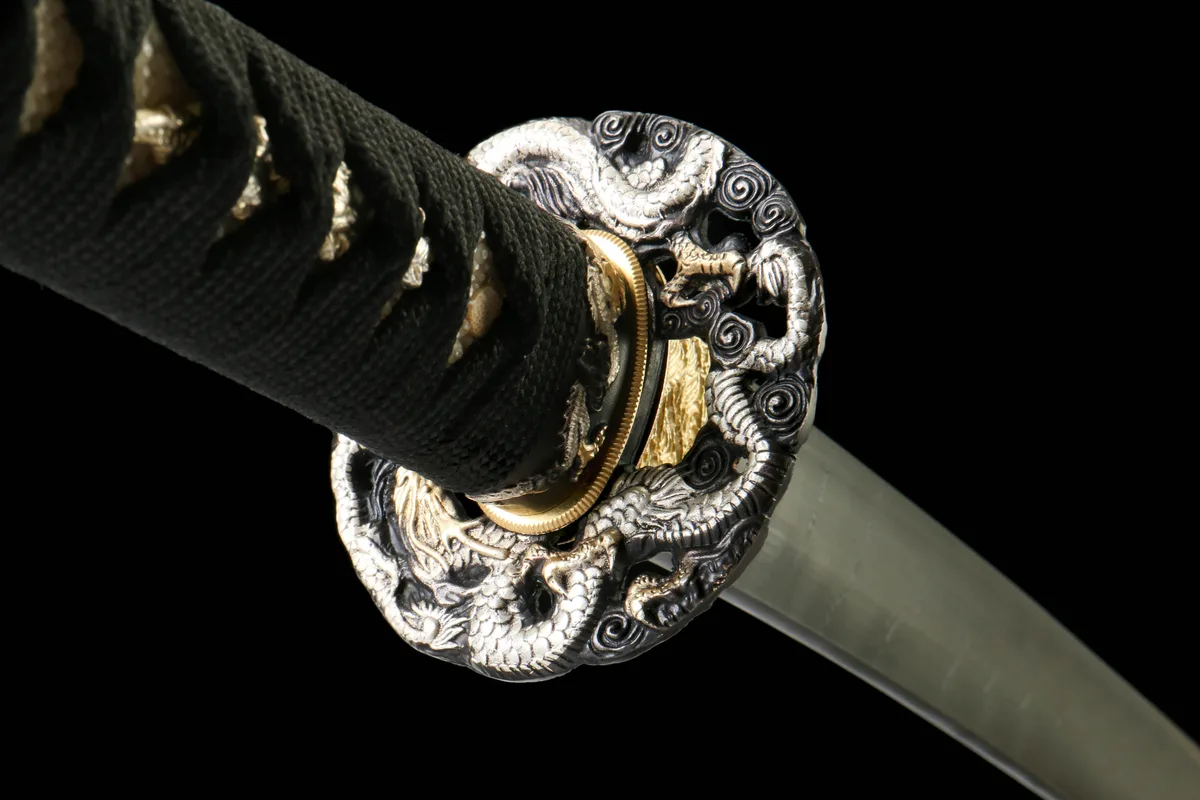 Nachtstahl - Handgeschmiedetes Katana aus Premium Damaskusstahl - Image 12