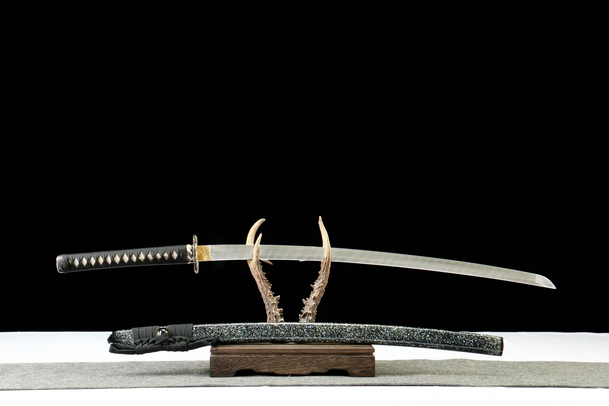 Nachtstahl - Handgeschmiedetes Katana aus Premium Damaskusstahl - Image 5