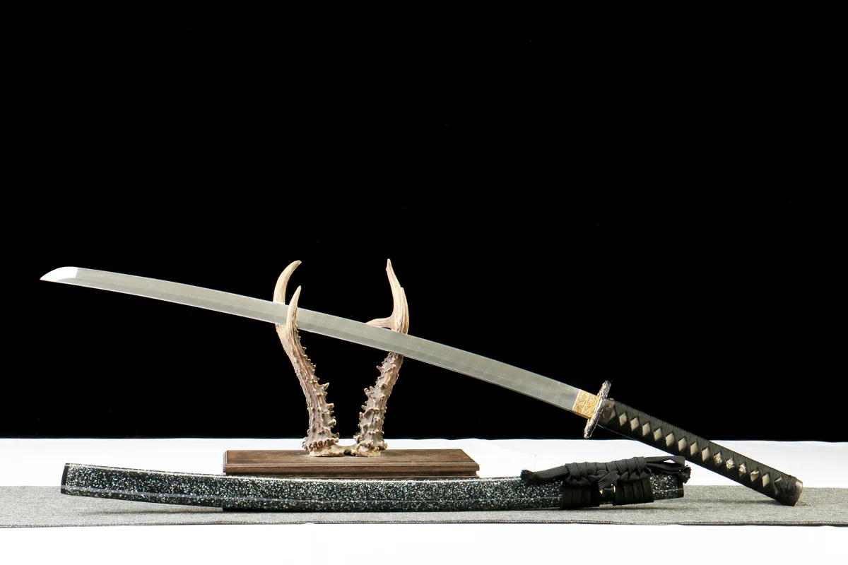Nachtstahl - Handgeschmiedetes Katana aus Premium Damaskusstahl - Image 6