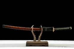 Tintenmeteor - Handgeschmiedetes Katana aus Sanmai Verbundstahl