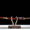 Blut-Sandelholz - Handgeschmiedetes Katana aus T10 Werkzeugstahl