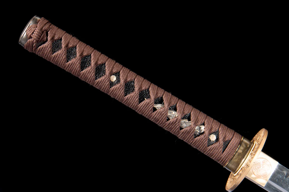 Blut-Sandelholz - Handgeschmiedetes Katana aus T10 Werkzeugstahl - Image 11