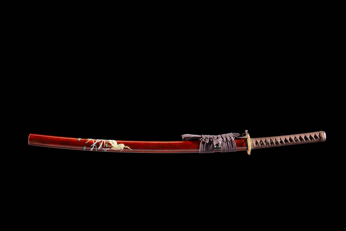 Blut-Sandelholz - Handgeschmiedetes Katana aus T10 Werkzeugstahl - Image 3