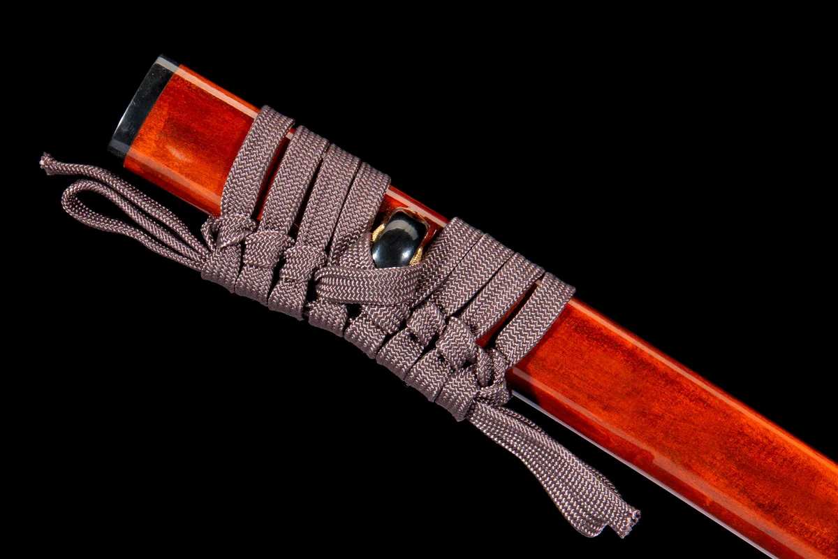 Blut-Sandelholz - Handgeschmiedetes Katana aus T10 Werkzeugstahl - Image 9